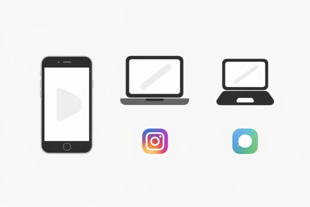 多端设备访问示意图